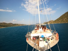 Cruiser i Fethiye-gulfen