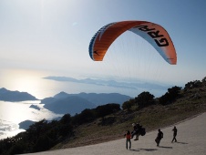 Paraglider fra Baba Dag, Oludeniz
