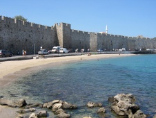 Rhodos gamlebys murer